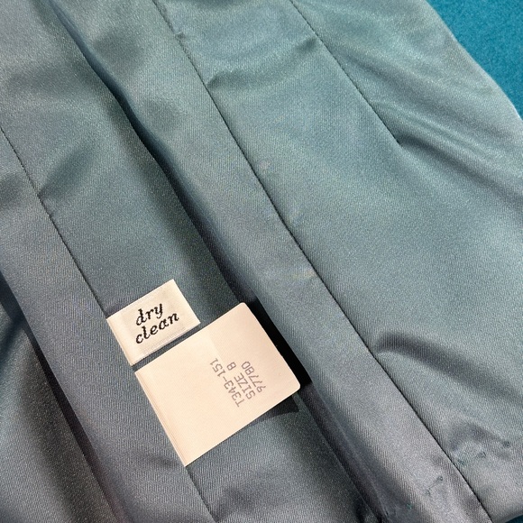 Pendleton vintage workwear wool blazer structured classic fit size 8 teal - Picture 6 of 12